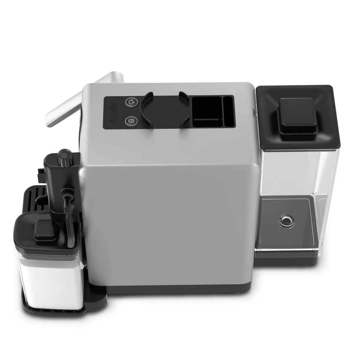 Didiesse MilkSide Macchina Caffè Espresso a Cialde e Latte Caldo, Cappuccinatore, Ampio Serbatoio Acqua da 1.3 L, Consumi 1850W, Funzione Stand-by (Colore Silver)