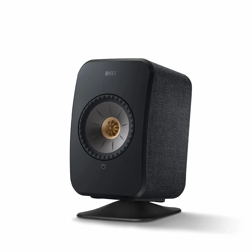 KEF LSX & LSX II P1 - Piede da tavolo, colore: Nero