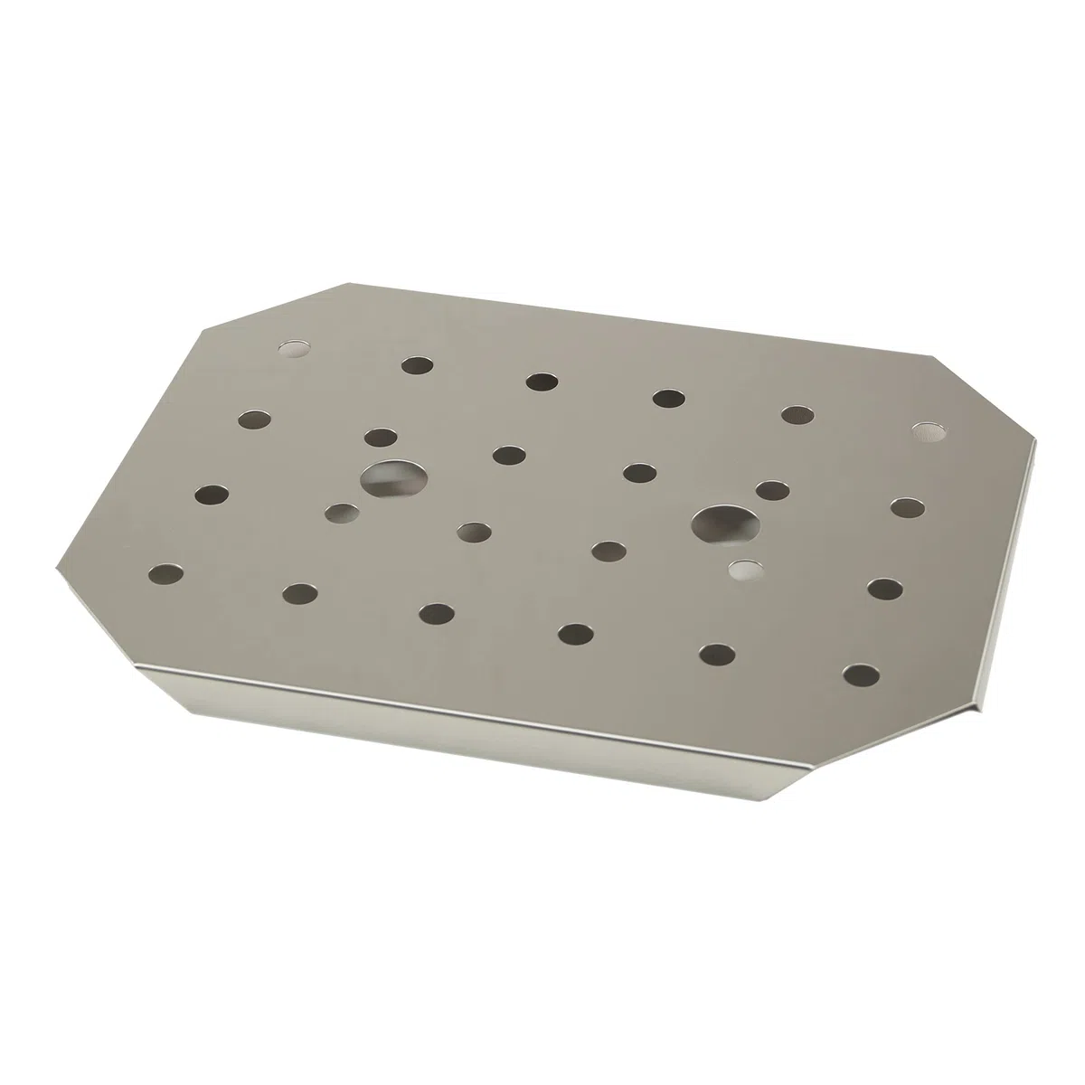 Contenitore GN per scolapiatti in acciaio inox forato 1/2