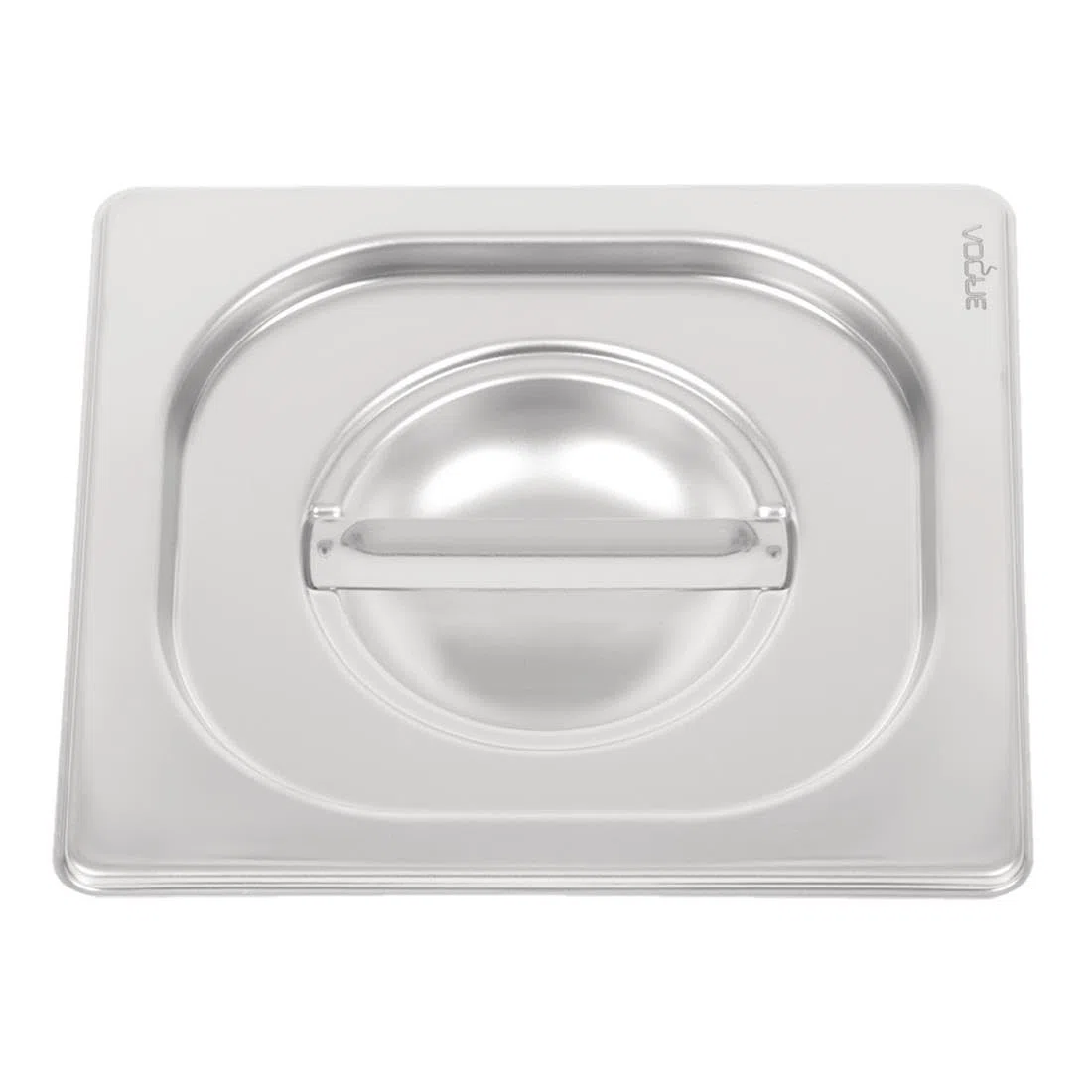 Vogue DW459 304 - Coperchio in acciaio INOX resistente, 1/6, 162 x 176 mm, colore: Argento