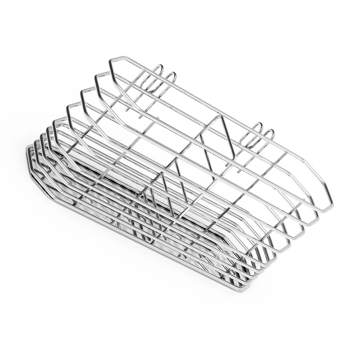 Portaposate in acciaio Per inox ad asciugatura rapida con gancio Cesto portaposate in acciaio Per inox per utensili da cucina Cesto portaposate
