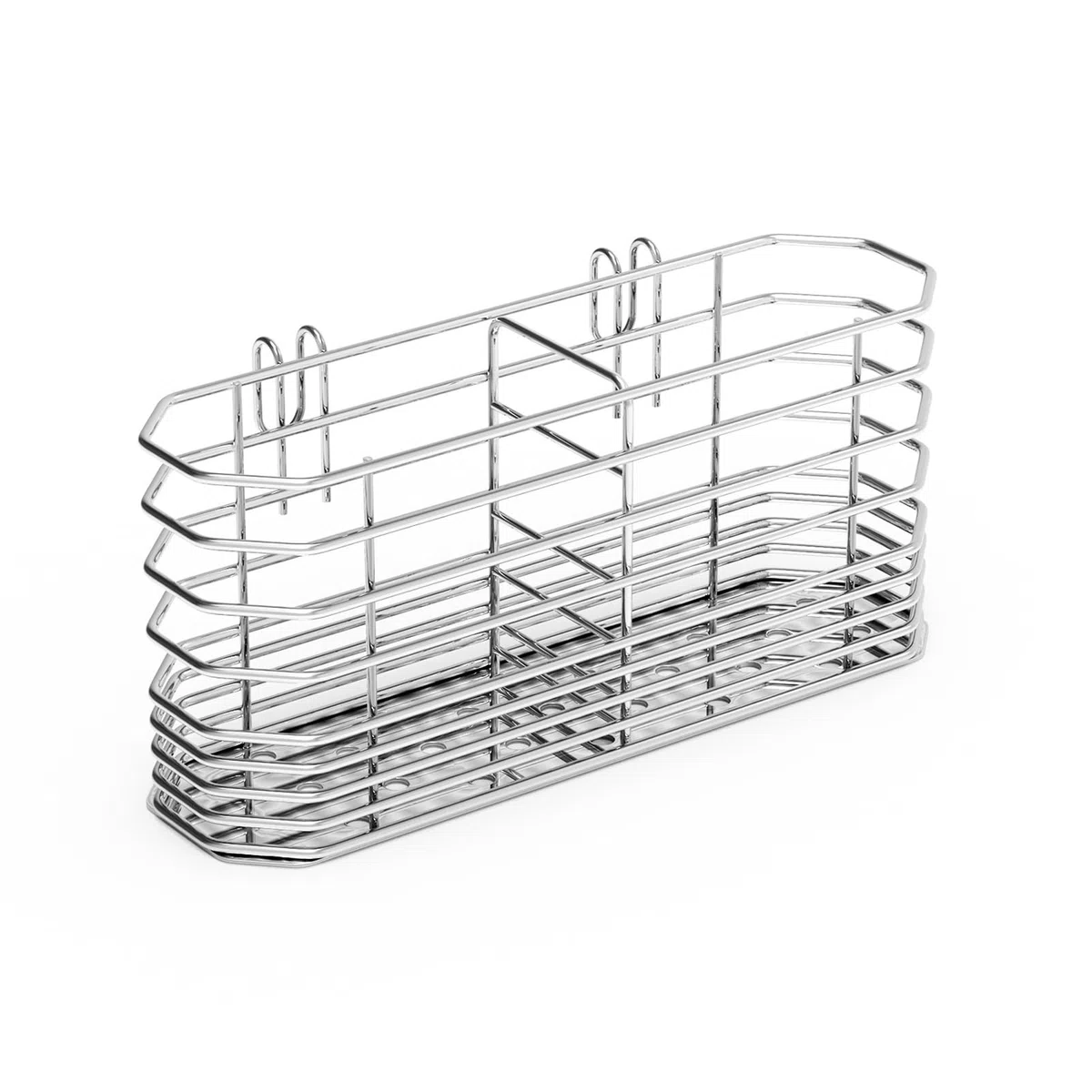 Portaposate in acciaio Per inox ad asciugatura rapida con gancio Cesto portaposate in acciaio Per inox per utensili da cucina Cesto portaposate
