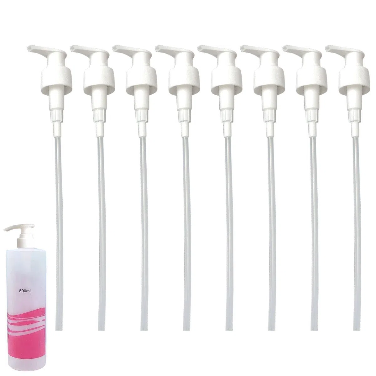 8 Pezzi Premere La Testa, La Pompa di Misurazione, Il Miglior Sciroppo per Il Corpo, Il Distributore di Sciroppo, Il Distributore di Pompe, Il Distributore di Gel Doccia.