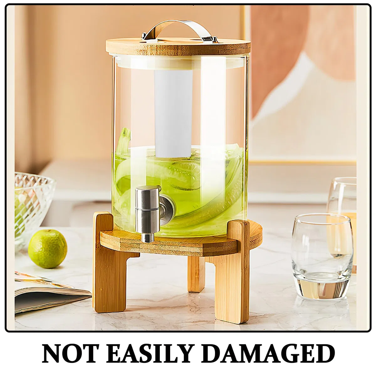 Generico Dispenser per Bevande Tubo di Ghiaccio Secco Alimentare per Cocktail, Asta di Raffreddamento in Plastico Bianco per Birra e Cocktail, per Bar e Casa